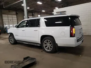 2015 GMC Yukon XL SLT z VIN 1GKS2HKC4FR545409, wystawiony jako Copart lot #55401425 z przebiegiem 214 848 mil mil oraz Czysty tytuł • Clean title. Historia ofert i sprzedaży dostępna na DreamBid. Obrazek 2.
