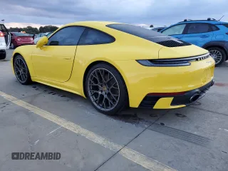 2021 Porsche 911 Carrera with VIN WP0AA2A93MS205400, listed as a Copart auction lot 74017334 with 0 mi miles and Non Repairable. Bid and sale history available at carsss.com. Image 2.