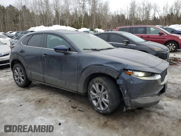 2024 Mazda CX-30 2.5 S Preferred Package with VIN 3MVDMBCM8RM670923, listed as a Copart auction lot 46180635 with 20,932 mi miles and Clean Title. Bid and sale history available at carsss.com. Image 4.