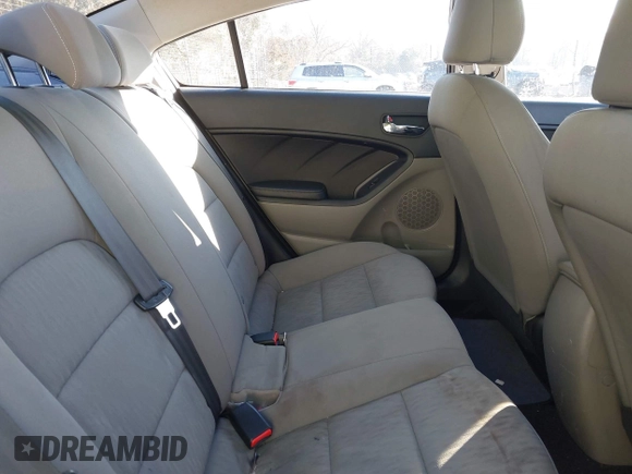 2015 Kia Forte LX with VIN KNAFK4A66F5269515, listed as a IAAI auction lot 41374706 with 150,173 mi miles. Bid and sale history available at carsss.com. Image 8.