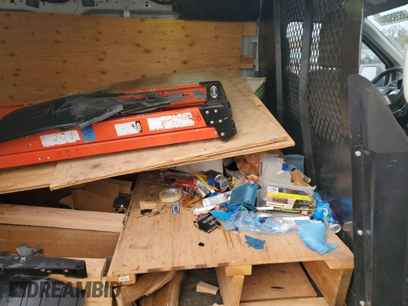 2017 Ford Transit with VIN 1FTYR1ZM3HKB29631, listed as a Copart auction lot 86395004 with 96,975 mi miles and Salvage Title. Bid and sale history available at DreamBid. Image 10.