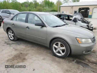 2007 Hyundai Sonata GLS with VIN 5NPET46C67H294247, listed as a Copart auction lot 54448745 with 217,280 mi miles and Clean Title. Bid and sale history available at DreamBid. Image 4.