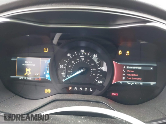 2020 Ford Fusion SE z VIN 3FA6P0LU2LR253612, wystawiony jako IAAI lot #41798850 z przebiegiem 58 219 mil mil oraz . Historia ofert i sprzedaży dostępna na DreamBid. Obrazek 7.