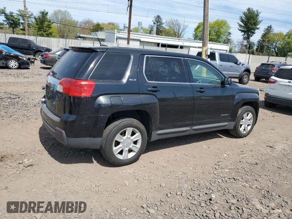 2012 GMC Terrain SLE-1 with VIN 2GKFLREK3C6341909, listed as a Copart auction lot 54400185 with 160,680 mi miles and Clean Title. Bid and sale history available at carsss.com. Image 3.