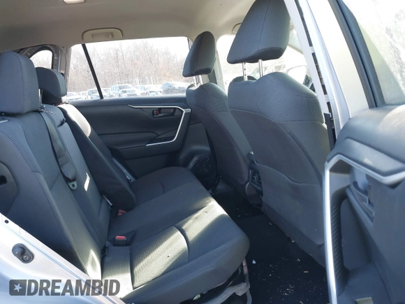 2023 Toyota RAV4 Hybrid LE with VIN JTMMWRFV6PD186024, listed as a IAAI auction lot 41417213 with 9,217 mi miles. Bid and sale history available at carsss.com. Image 8.