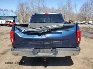 2018 Ford F-150 XL with VIN 1FTEW1EG1JKF48482, listed as a Copart auction lot 52347845 with 130,331 mi miles and Salvage title. Bid and sale history available at DreamBid. Image 6.