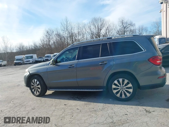 2018 Mercedes-Benz GLS with VIN 4JGDF6EE7JB098694, listed as a IAAI auction lot 41294697 with 104,807 mi miles. Bid and sale history available at carsss.com. Image 14.