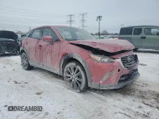 2018 Mazda CX-3 Touring with VIN JM1DKFC79J0300810, listed as a Copart auction lot 45122375 with 51,384 mi miles and Salvage Title. Bid and sale history available at carsss.com. Image 4.