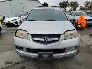 2005 Acura MDX Touring with VIN 2HNYD18955H560111, listed as a Copart auction lot 81768234 with 0 mi miles and Salvage Title. Bid and sale history available at carsss.com. Image 5.