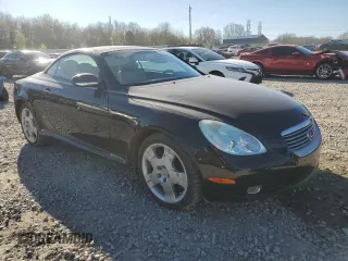 2005 Lexus SC with VIN JTHFN48Y950067800, listed as a Copart auction lot 49447765 with 76,030 mi miles and Salvage Title. Bid and sale history available at carsss.com. Image 4.