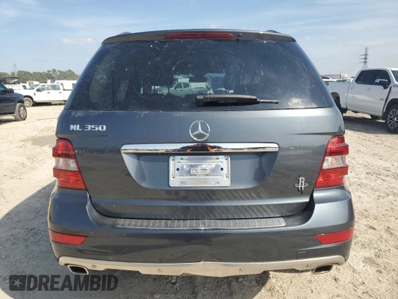 2011 Mercedes-Benz M 350 with VIN 4JGBB5GB6BA624398, listed as a Copart auction lot 45705375 with 110,699 mi miles and Salvage title. Bid and sale history available at DreamBid. Image 6.