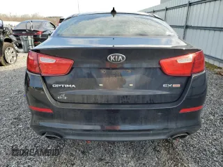 2015 Kia Optima EX with VIN 5XXGN4A77FG455101, listed as a Copart auction lot 45571055 with 211,941 mi miles and Salvage Title. Bid and sale history available at carsss.com. Image 6.