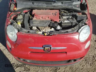 2012 FIAT 500 Abarth with VIN 3C3CFFFH6CT380744, listed as a Copart auction lot 88365985 with 144,346 mi miles and Salvage title. Bid and sale history available at DreamBid. Image 11.