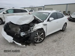 2019 Kia Optima S with VIN 5XXGT4L39KG280635, listed as a Copart auction lot 82178854 with 49,675 mi miles and Salvage Title. Bid and sale history available at carsss.com. Image 1.