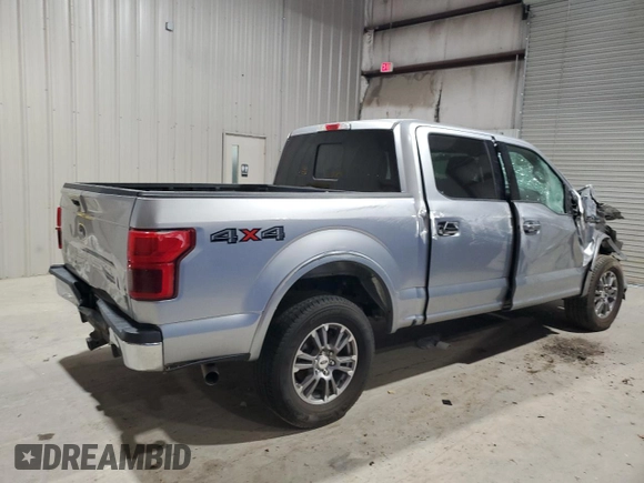 2020 Ford F-150 XL with VIN 1FTEW1E57LFC23880, listed as a Copart auction lot 53836755 with 0 mi miles and Salvage Title. Bid and sale history available at carsss.com. Image 3.