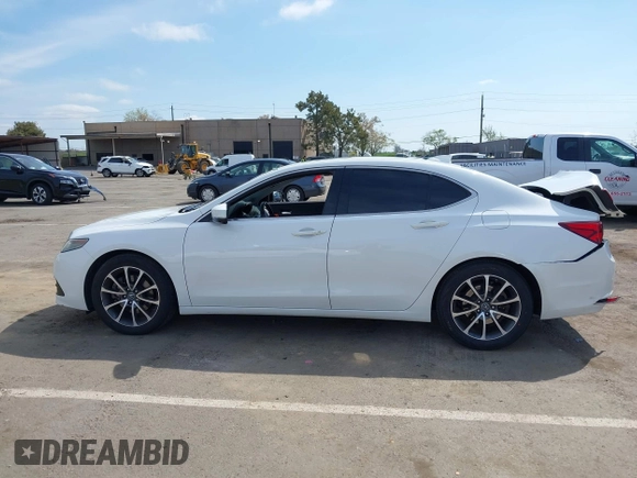 2016 Acura TLX V6 with VIN 19UUB2F30GA003060, listed as a IAAI auction lot 41901259 with 107,547 mi miles. Bid and sale history available at carsss.com. Image 14.