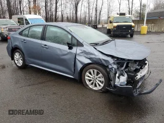 2024 Toyota Corolla LE with VIN 5YFB4MDE7RP112243, listed as a Copart auction lot 51644525 with 6,021 mi miles and Salvage Title. Bid and sale history available at carsss.com. Image 4.