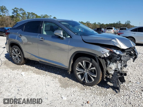 2022 Lexus RX 350 with VIN 2T2HZMDA2NC329679, listed as a Copart auction lot 42463005 with 36,914 mi miles and Salvage Title. Bid and sale history available at DreamBid. Image 4.