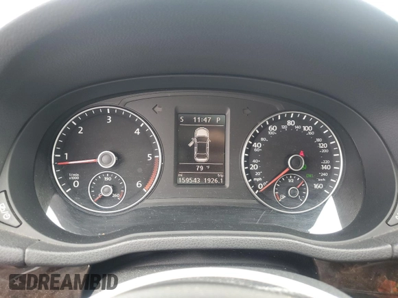 2015 Volkswagen Passat SEL Premium with VIN 1VWCV7A39FC097011, listed as a Copart auction lot 63255745 with 159,543 mi miles and Salvage title. Bid and sale history available at DreamBid. Image 9.