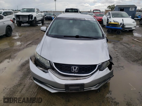 2015 Honda Civic Sedan LX with VIN 2HGFB2F57FH516977, listed as a Copart auction lot 49479835 with 128,821 mi miles and Salvage Title. Bid and sale history available at carsss.com. Image 5.