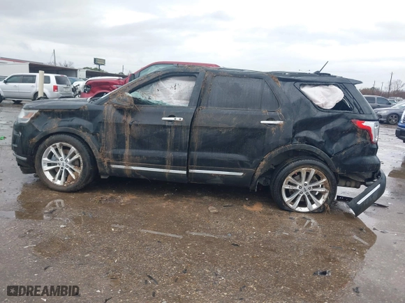 2018 Ford Explorer Limited with VIN 1FM5K7FH5JGC92996, listed as a IAAI auction lot 41559571 with 102,662 mi miles. Bid and sale history available at carsss.com. Image 14.