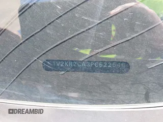 2023 Volkswagen Atlas SE с VIN 1V2KR2CA3PC522546, выставлен на аукционе IAAI как лот 42065884 с пробегом 31 076 миль миль и . История ставок и продаж доступна на DreamBid. Изображение 9.