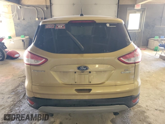 2015 Ford Escape SE with VIN 1FMCU0G9XFUA63772, listed as a Copart auction lot 46142315 with 254,814 mi miles and Salvage Title. Bid and sale history available at carsss.com. Image 6.