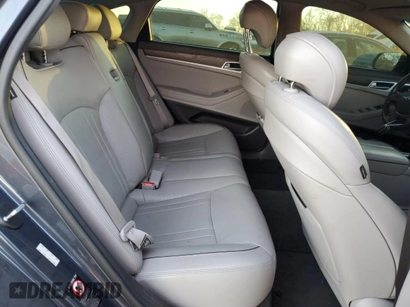 2017 Genesis G80 Ultimate with VIN KMHGN4JFXHU180517, listed as a Copart auction lot 80108534 with 88,874 mi miles and Salvage Title. Bid and sale history available at DreamBid. Image 10.