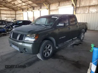 2005 Nissan Titan LE with VIN 1N6BA07A75N522488, listed as a Copart auction lot 61960855 with 280,032 mi miles and Salvage title. Bid and sale history available at DreamBid. Image 1.