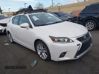 2016 Lexus CT 200h with VIN JTHKD5BH8G2258003, listed as a IAAI auction lot 41203247 with 180,809 mi miles and . Bid and sale history available at DreamBid. Image 1.