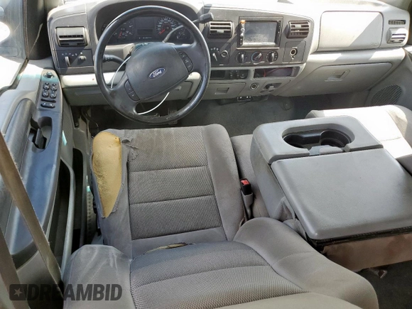 2006 Ford F-250 XL with VIN 1FTSW21P46EA13683, listed as a Copart auction lot 61142045 with 164,699 mi miles and Salvage title. Bid and sale history available at DreamBid. Image 8.
