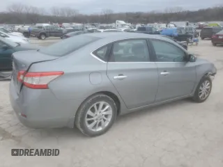 2013 Nissan Sentra S with VIN 3N1AB7AP7DL673642, listed as a Copart auction lot 44139595 with 179,149 mi miles and Salvage Title. Bid and sale history available at DreamBid. Image 3.
