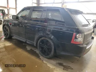 2013 Land Rover Range Rover Sport SC with VIN SALSH2E46DA775369, listed as a Copart auction lot 48783555 with 117,915 mi miles and Salvage Title. Bid and sale history available at carsss.com. Image 2.