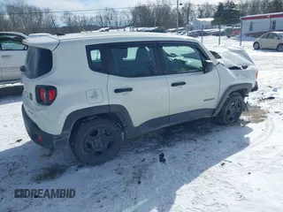 2021 Jeep Renegade Jeepster with VIN ZACNJDABXMPN11013, listed as a IAAI auction lot 41394498 with 56,035 mi miles and . Bid and sale history available at DreamBid. Image 4.
