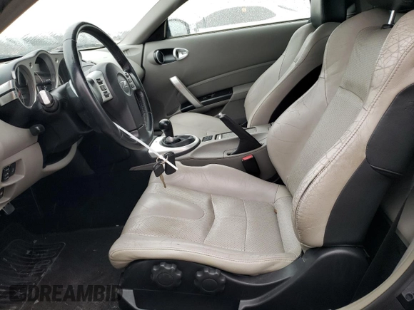 2008 Nissan 350Z Enthusiast with VIN JN1BZ36A78M850344, listed as a Copart auction lot 86394824 with 113,134 mi miles and Salvage Title. Bid and sale history available at DreamBid. Image 7.