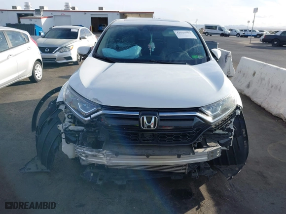 2020 Honda CR-V EX with VIN 2HKRW1H57LH429221, listed as a IAAI auction lot 41543903 with 80,151 mi miles. Bid and sale history available at carsss.com. Image 6.