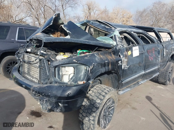 2008 Dodge Ram 2500 SXT with VIN 3D7KS29A28G108711, listed as a IAAI auction lot 41707944 with 1 mi miles. Bid and sale history available at carsss.com. Image 6.