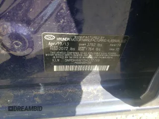 2013 Hyundai Elantra GLS с VIN 5NPDH4AE1DH332789, выставлен на аукционе Copart как лот 63029535 с пробегом Не указан миль и Чистый • Clean title. История ставок и продаж доступна на DreamBid. Изображение 12.