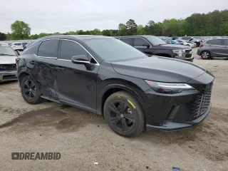 2023 Lexus RX with VIN 2T2BAMBA5PC013860, listed as a Copart auction lot 51940025 with 13,639 mi miles and Salvage Title. Bid and sale history available at carsss.com. Image 4.