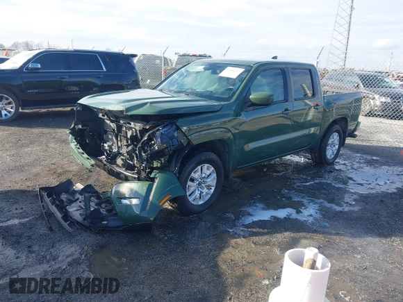 2022 Nissan Frontier SV with VIN 1N6ED1EJ9NN608138, listed as a IAAI auction lot 41486257 with 46,069 mi miles and . Bid and sale history available at DreamBid. Image 19.