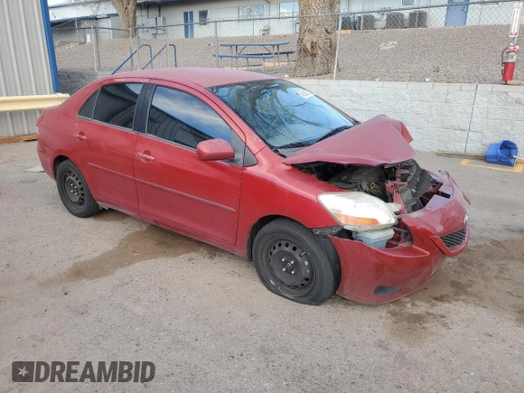 2009 Toyota Yaris with VIN JTDBT903191331708, listed as a Copart auction lot 49345275 with 0 mi miles and Salvage Title. Bid and sale history available at carsss.com. Image 4.