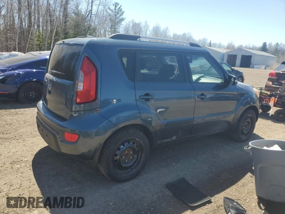 2012 Kia Soul + with VIN KNDJT2A62C7383283, listed as a Copart auction lot 53385785 with 188,224 mi miles and Clean Title. Bid and sale history available at carsss.com. Image 3.