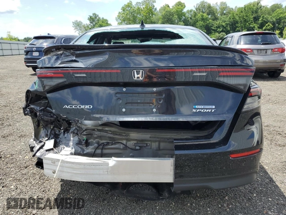 2024 Honda Accord Sport с VIN 1HGCY2F57RA024888, выставлен на аукционе Copart как лот 61233545 с пробегом 20 505 миль миль и Списание • Salvage title. История ставок и продаж доступна на DreamBid. Изображение 6.