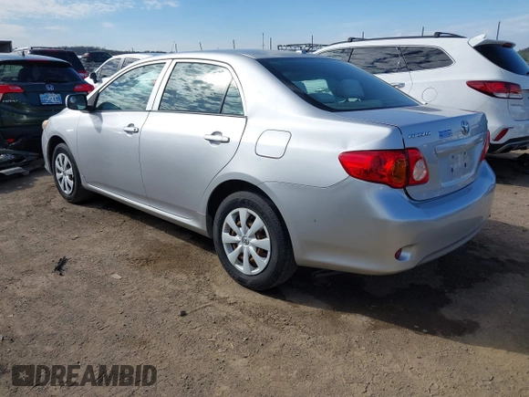 2009 Toyota Corolla with VIN 1NXBU40E39Z092092, listed as a IAAI auction lot 41881741 with 144,309 mi miles. Bid and sale history available at carsss.com. Image 3.