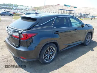 2020 Lexus RX 350 F Sport Performance with VIN 2T2YZMDA1LC224855, listed as a IAAI auction lot 42760475 with 49,779 mi miles and . Bid and sale history available at DreamBid. Image 4.