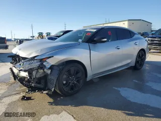 2021 Nissan Maxima SV with VIN 1N4AA6CV2MC504085, listed as a Copart auction lot 42982615 with 78,035 mi miles and Salvage Title. Bid and sale history available at carsss.com. Image 1.