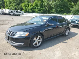 2012 Volkswagen Passat SE z VIN 1VWBP7A38CC101129, wystawiony jako Copart lot #60155705 z przebiegiem 134 052 mil mil oraz Szkoda całkowita • Salvage title. Historia ofert i sprzedaży dostępna na DreamBid. Obrazek 1.