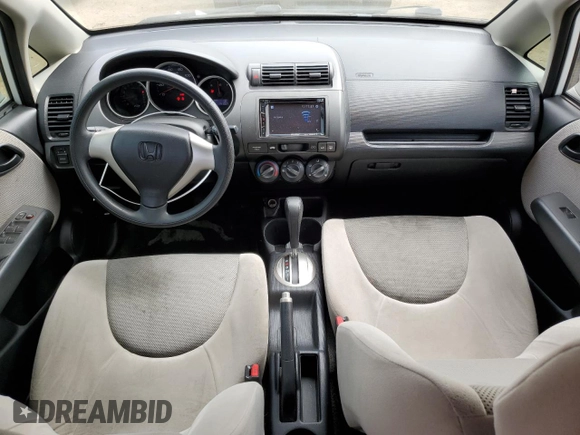 2007 Honda Fit with VIN JHMGD38437S015584, listed as a Copart auction lot 53328825 with 141,664 mi miles and Salvage Title. Bid and sale history available at carsss.com. Image 8.