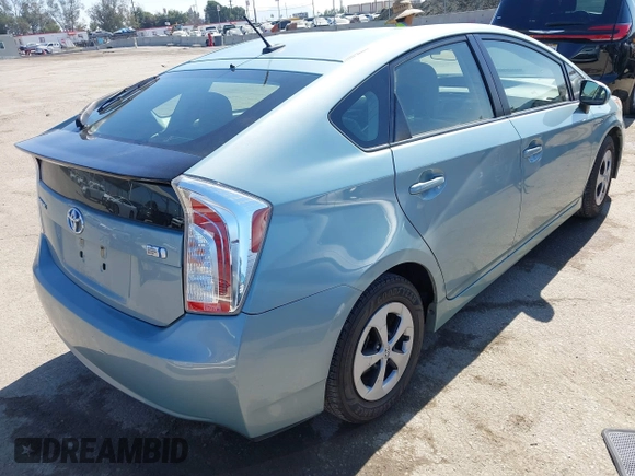 2015 Toyota Prius Four with VIN JTDKN3DU7F1999440, listed as a IAAI auction lot 41614435 with 178,969 mi miles. Bid and sale history available at carsss.com. Image 4.