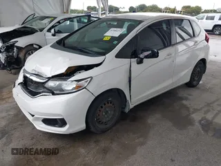 2018 Honda Fit LX with VIN 3HGGK5H49JM734620, listed as a IAAI auction lot 41984212 with 106,427 mi miles. Bid and sale history available at carsss.com. Image 2.
